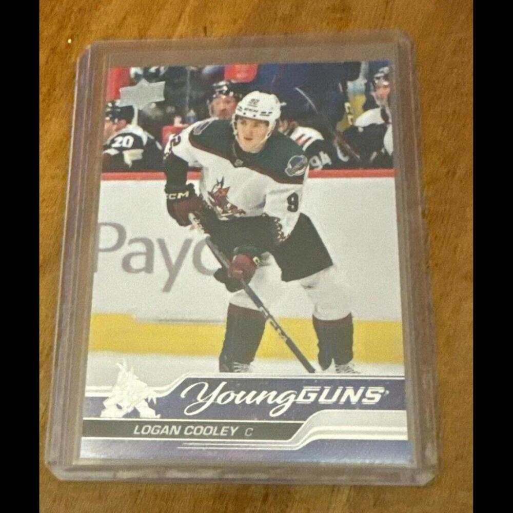 Logan Cooley - 2023-24 Upper Deck Extended Series Young Guns - Coyotes